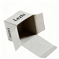 Chine personnalisé Oem Design impression pas cher enduit 300 G blanc gris papier carton craie boîte d'emballage avec impression de logo