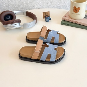 Sandalias <span class=keywords><strong>de</strong></span> Plataforma para <span class=keywords><strong>Niñas</strong></span>, Estilo Coreano, Verano 2026, para Interiores y Exteriores, con Diseño Calado, Modernas - Product Image 6