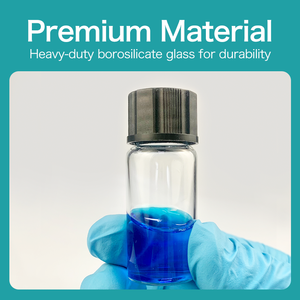 Steema 1,5ml Borosilikat-Röhrchen aus Glas mit Schraubverschluss, klare Probenfläschchen, OEM für Laboranwendungen - Product Image 3