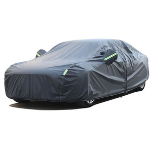 Universal Oxford tela coche cubre granizo/nieve/lluvia impermeable coche al aire libre Protector cubierta - Product Image 4