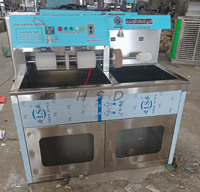 Commercial Shoe Washing Machine SetShoe Washer With Shoe Drying Sterilizing Cabinet and Spin Dehydrator for Sneaker Laundry Shop