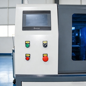เครื่องแยกแผ่นวีกรูฟ HMM-850 ความเร็วสูง พร้อมมอเตอร์ PLC ปั๊ม และระบบถอดแผ่นอัตโนมัติ สำหรับสายการผลิต - Product Image 1