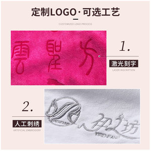 Serviettes de salon de beauté en microfibre 400g, ensemble de serviettes pour spa capillaire avec logo personnalisé et fixation velcro pour usage en salon - Product Image 4