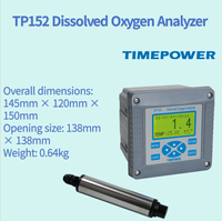 Analyseur d'oxygène dissous TP152 TIMEPOWER avec stockage de données cycliques, enregistrement hors ligne pendant 10 ans, équipement pour ligne de production d'eaux usées municipales