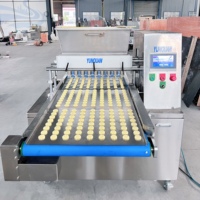 Machine à déposer les biscuits Yunquan certifiée CE, moules multi-formes pour boulangerie, acier inoxydable 304 de qualité alimentaire, compatible avec les noix