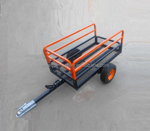 <span class=keywords><strong>Remorque</strong></span> utilitaire arrière en métal pour VTT, modèle 2025, idéale pour le jardinage, avec faible MOQ pour motos et VTT - Product Image 5