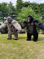Funtoys-Costume de mascotte gonflable de gorille de singe 2/2.6/3m King Kong personnalisé Anime Cosplay Mascotte Fursuit Animal pour adulte