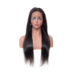 <span class=keywords><strong>Cabello</strong></span> Humano Brasileño Virgen de Alta Calidad con Raíz Oscura, Sin Pegamento, para Pelucas, Liso Natural, Negro Completo HD - Product Image 6