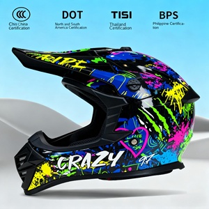 CL Nuevo ABS <span class=keywords><strong>Casco</strong></span> de motociclismo de cara completa con visera doble Diseño moderno Bolsa seca Bolsa trasera Mochila Todas las estaciones - Product Image 4