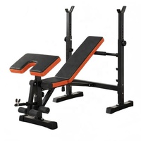 Wellshow Sport Banc de musculation tout-en-un pour la maison avec support et extension pour les jambes
