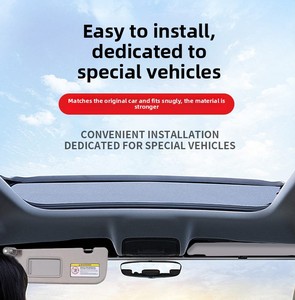 Pare-soleil <span class=keywords><strong>gris</strong></span> pour les modèles <span class=keywords><strong>Audi</strong></span> A4L A5 <span class=keywords><strong>A1</strong></span> A3 Q3 et Q5 de 2009 à 2018 OE 8VD857551A - Product Image 4