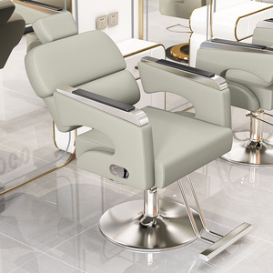 Sedia per Saloni di Bellezza, Barbieri e Centri Estetici con Reclinazione, Altezza e Rotazione Regolabili per Saloni di Tendenza - Product Image 2