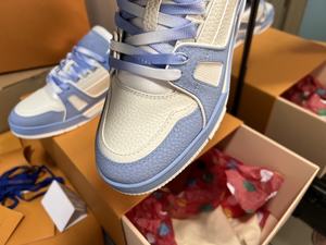 Stock X Luxury Running Casual Sports Brand Shoes Zapatillas de diseñador de cuero genuino de alta calidad para hombres Mujeres Retro para primavera - Product Image 3