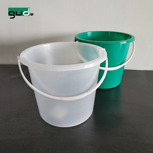 10L plastic Water Bucket Portable Pail with plastic handle, pail plastic