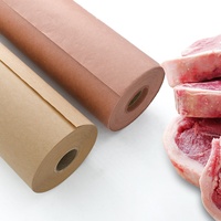 Pink Kraft Butcher Paper Roll,18Inch x 175Feet(2100 Inch), Food Wrapping  Paper