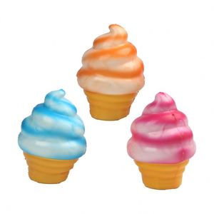 3 modèles de jouets anti-stress en mousse PU, en forme de torche et de crème glacée, réalistes, souples, à remontée lente, personnalisables, vente en gros - Product Image 1