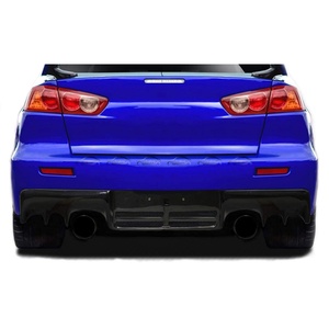 ดิฟฟิวเซอร์กันชนหลังคาร์บอนสไตล์ OEM สำหรับมิตซูบิชิแลนเซอร์อีโวลูชั่น EVO X 10 รีร์สปลิตเตอร์ - Product Image 2