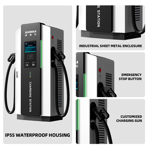 Stazione di Ricarica Commerciale per Veicoli Elettrici, Caricatore Rapido 80kW Tipo 1 e Tipo 2 - Product Image 3