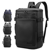 Sac à dos professionnel pour ordinateur portable 15,6 pouces, tendance, imperméable, grande capacité, avec port de charge USB