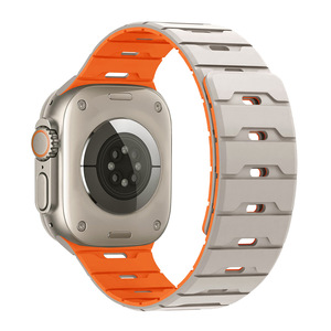 <span class=keywords><strong>Correa</strong></span> Magnética de Silicona <span class=keywords><strong>para</strong></span> <span class=keywords><strong>Apple</strong></span> <span class=keywords><strong>Watch</strong></span> Ultra <span class=keywords><strong>3</strong></span>, 40mm 44mm 46mm 45mm 49mm 42mm 41mm, Correas <span class=keywords><strong>para</strong></span> Brazalete IWatch 11 10 SE 9 8 7 6 - Product Image 1