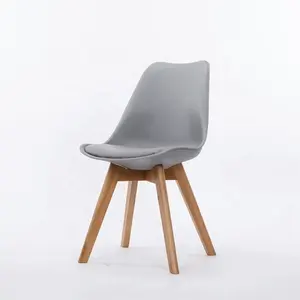 Factory custom tulip plastic chair cadeiras de jantar sillas de comedor sillas para comedor comedor 4 6 sillas pu dining chairs