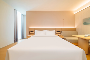 Meubles modernes de luxe de chambre à coucher d'hôtel Personnalisable cinq étoiles en bois Design OEM Mobilier de chambre d'hôtel moderne personnalisé - Product Image 2