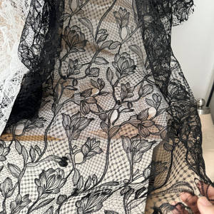 कारखाने थोक पॉलिएस्टर शादी के कपड़े फ्रेंच गुइशुद्ध कढ़ाई महिला शादी की शाम ब्राइडल घूंघट पोशाक - Product Image 4