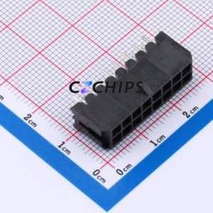 W300121KC-16PB2123 Wire-to-Board Pin Header Through hole Component THT,P=3mm Connector 2x8P 3mm Through Hole Micro-Fit MX 3.0 - Product Image 1