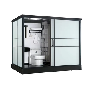 Accueil hôtel salle <span class=keywords><strong>de</strong></span> bain préfabriqué modulaire <span class=keywords><strong>cabine</strong></span> <span class=keywords><strong>de</strong></span> toilette <span class=keywords><strong>douche</strong></span> unités préfabriquées - Product Image 1