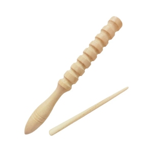 Raspador de madera maciza al por mayor, palo de ritmo de madera para educación temprana en jardín de infantes - Product Image 1