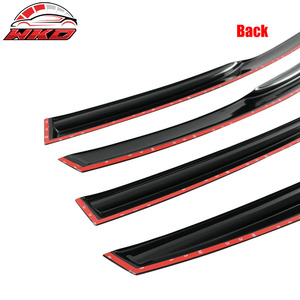 Convient pour Fiesta Hatchback 11-19, visières de fenêtre en acrylique style Mugen, lot de 4 pièces - Product Image 5