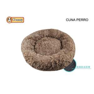 Cuccia per Animali Domestici di Alta Gamma in Velluto Pavone Color Cammello 60*60CM YM4280E - Product Image 3