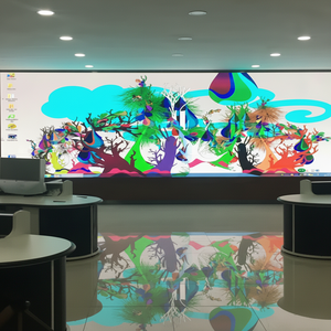 P2สีเต็มรูปแบบในร่มระบบ novastar ขนาด960มม. X 960มม. จอแสดงผล LED แบบแยกส่วน - Product Image 1