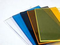 Plaque acrylique PMMA transparente antistatique personnalisée, feuille acrylique ESD transparente de sécurité avec prix compétitif
