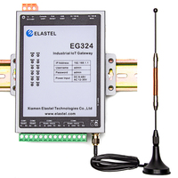 Gateway Inalámbrico Industrial IoT VPN RS485 para Adquisición de Datos 4G WIFI Modbus RTU TCP Master MQTT con Riel DIN OEM ODM Elastel EG324