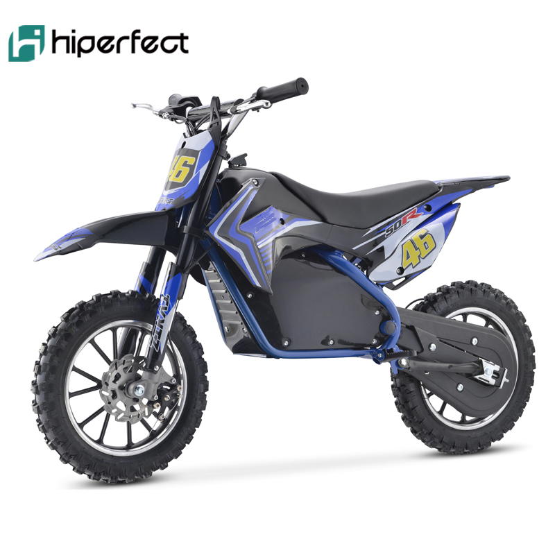 New 500 Wát 36V Trẻ Em Mini Electric Dirt Bike, Điện Moto Cross Mini Chopper Xe Máy