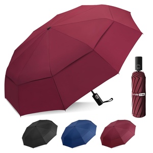 Promotion Double Layer <b>Umbrella</b> Cover Automatic Opening and Closing 3-Fold <b>Umbrella</b> Compact Portable Travel Adult Gift <b>Umbrella</b> - Product Image 2
