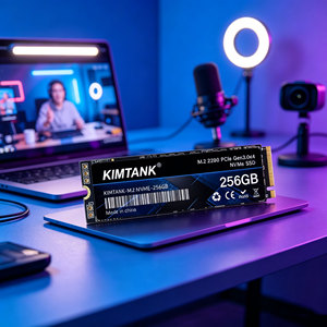 Disque dur SSD M.2 NVMe PCIe M2 2280mm 256 Go 512 Go 1 To pour ordinateur portable et de bureau, vente chaude de l'usine Kimtank - Product Image 1
