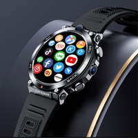 Montre connectée 4G 5G H10 2025 avec WiFi, GPS, double caméra, appel vidéo, paiement NFC, suivi d'activité, boussole, IP67, 2+16 Go, batterie 900 mAh