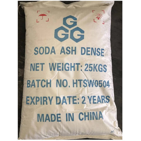 Soda Ash Dense 99.2% Sodium Carbonate (Na2CO3) Food & Industrial Grade GGG Haihua with Competitive Price