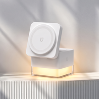 Chargeur sans fil magnétique portable 3-en-1 PD 15W avec support pliable rotatif à 360° et lumière colorée pour accessoires de téléphone
