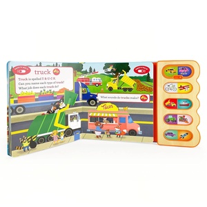Libro de Sonidos de Vehículos para Niños Pequeños, con Sonidos para Repetir y Deletrear - Product Image 3