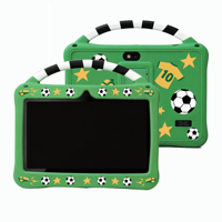 Étui de tablette en silicone OEM/VEIDOO 7 pouces, design robuste anti-chute, logo personnalisé de haute qualité, bleu/vert, résistant aux chocs, étanche