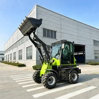 Caricatore Frontale Affidabile da 1-1,5 Tonnellate con Benna Grande per Lavori Agricoli su Piccola Scala