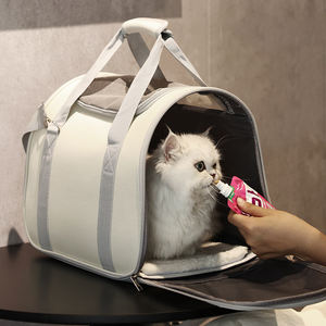 Dayanıklı hafif taşınabilir el omuz Pet taşıyıcılar diyagonal strapets büyük kapasiteli evcil köpek için nefes köpek çanta - Product Image 3