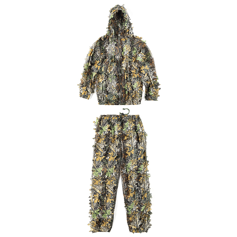 Maple Leaf Camo Ghillie Suit Button