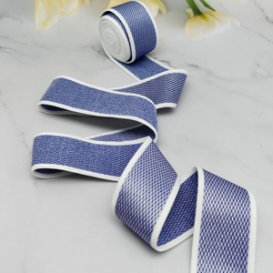 Customized Size Logo Soft <b>Elastic</b> Band Lady's Underwear Decorative Webbing Strap <b>Elastic</b> Bra Strap <b>elastic</b> For Garment Underwear - Product Image 1