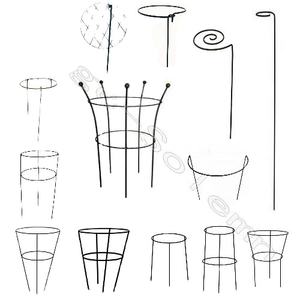 Cage <span class=keywords><strong>de</strong></span> soutien pour pivoine. Cage en <span class=keywords><strong>fil</strong></span> métallique en forme <span class=keywords><strong>de</strong></span> cône pour plante <span class=keywords><strong>de</strong></span> tomate et vigne - Product Image 2