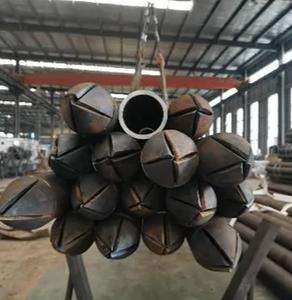 Tuyau d'injection de coulis perforé en acier pour pieux, en Q235B, Q345B, Gr. B avec extrémité pointue pour les travaux de jointoiement - Product Image 3