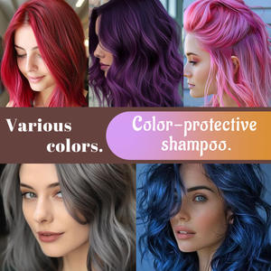 Couleur fixe couleur <span class=keywords><strong>complémentaire</strong></span> shampooing femmes cheveux teinture eau cheveux teinture femmes soins des cheveux teinture usine en gros - Product Image 5